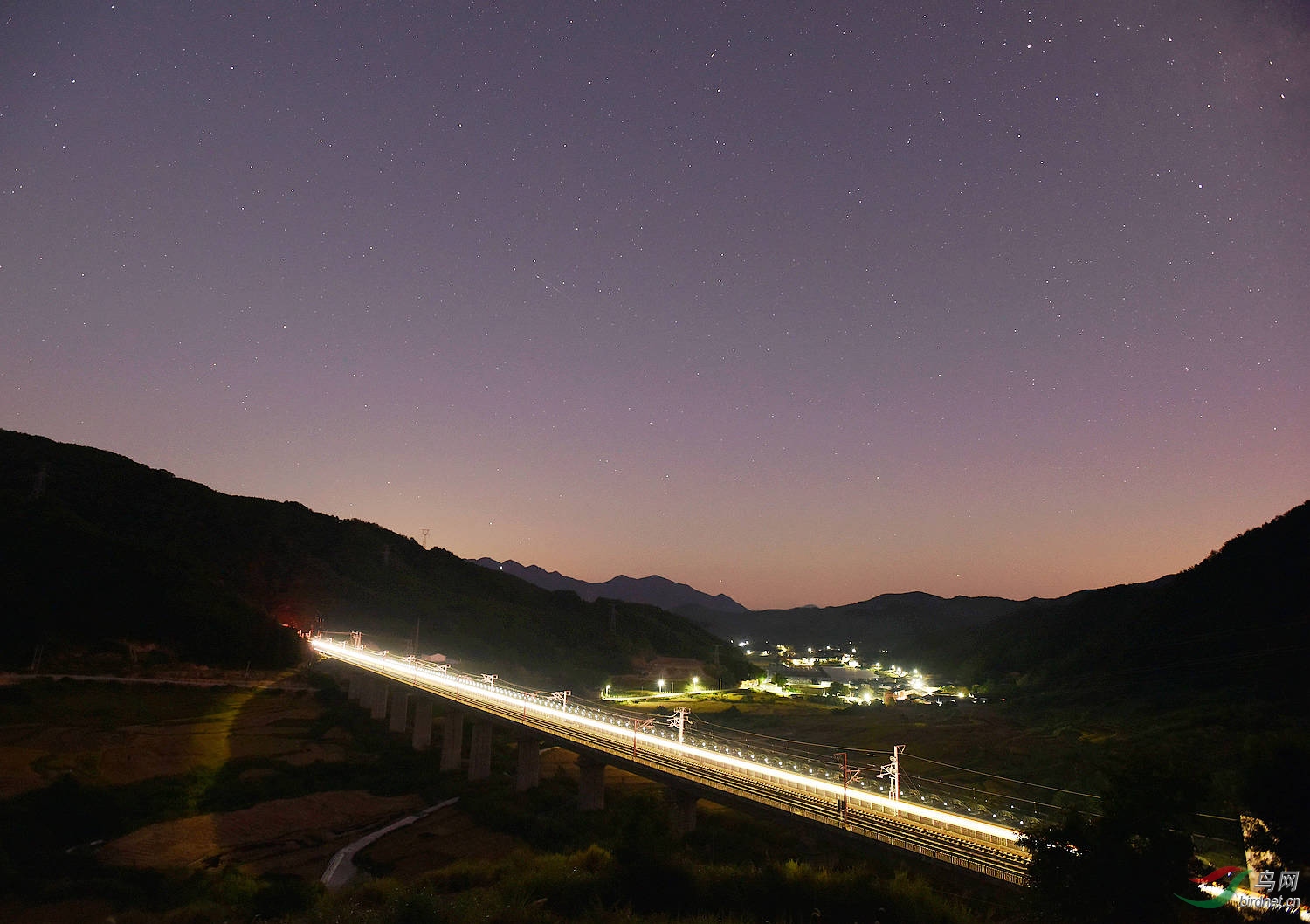 鄉村夜景