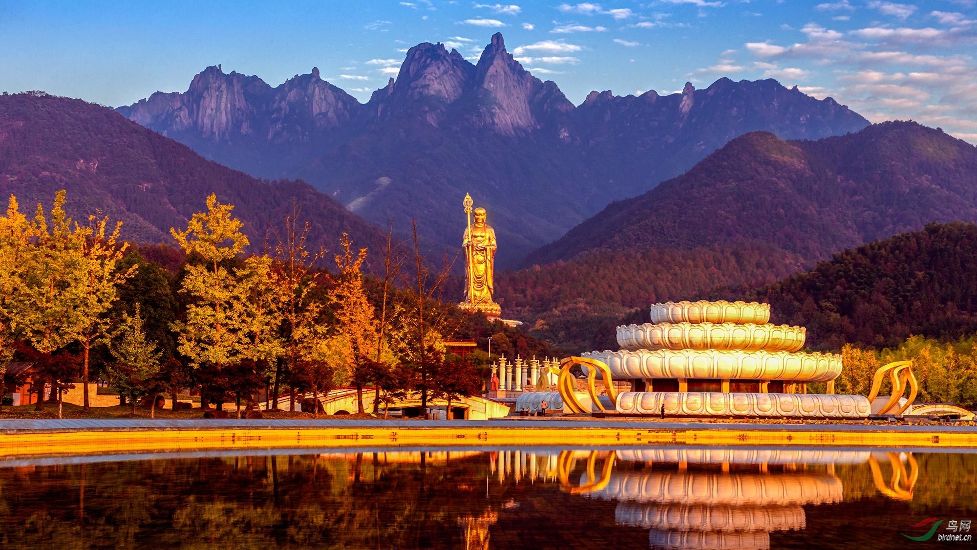 佛光普照九华山