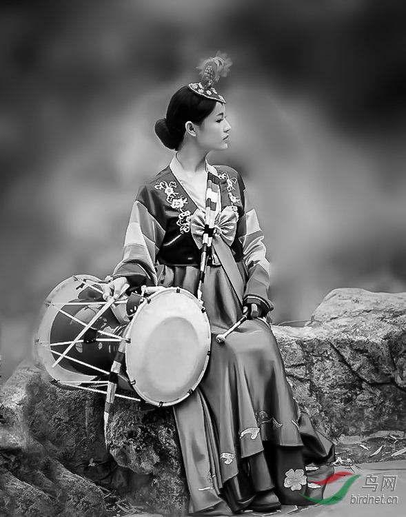 美丽的朝鲜族姑娘