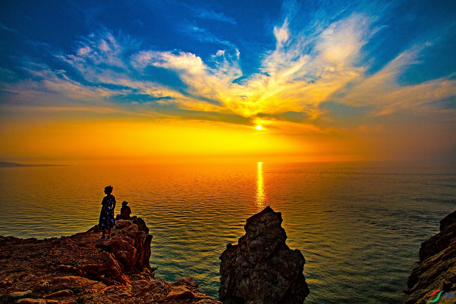 看海观日(祝贺松原笑口常开老师荣获首页综合精华)