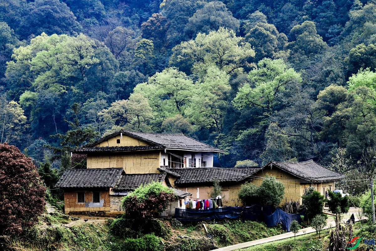 最美深山人家图片图片