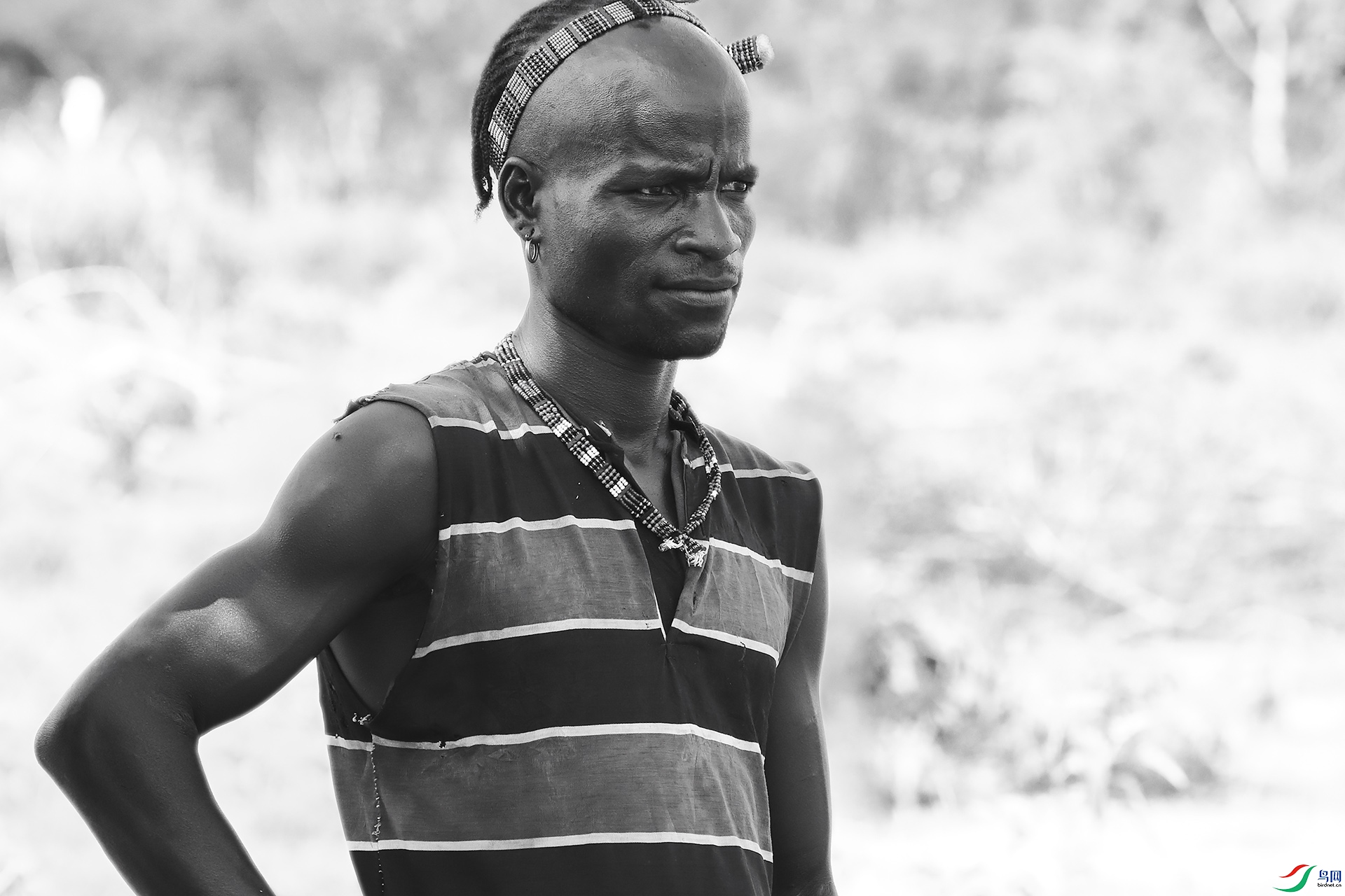 哈摩尔部族男子