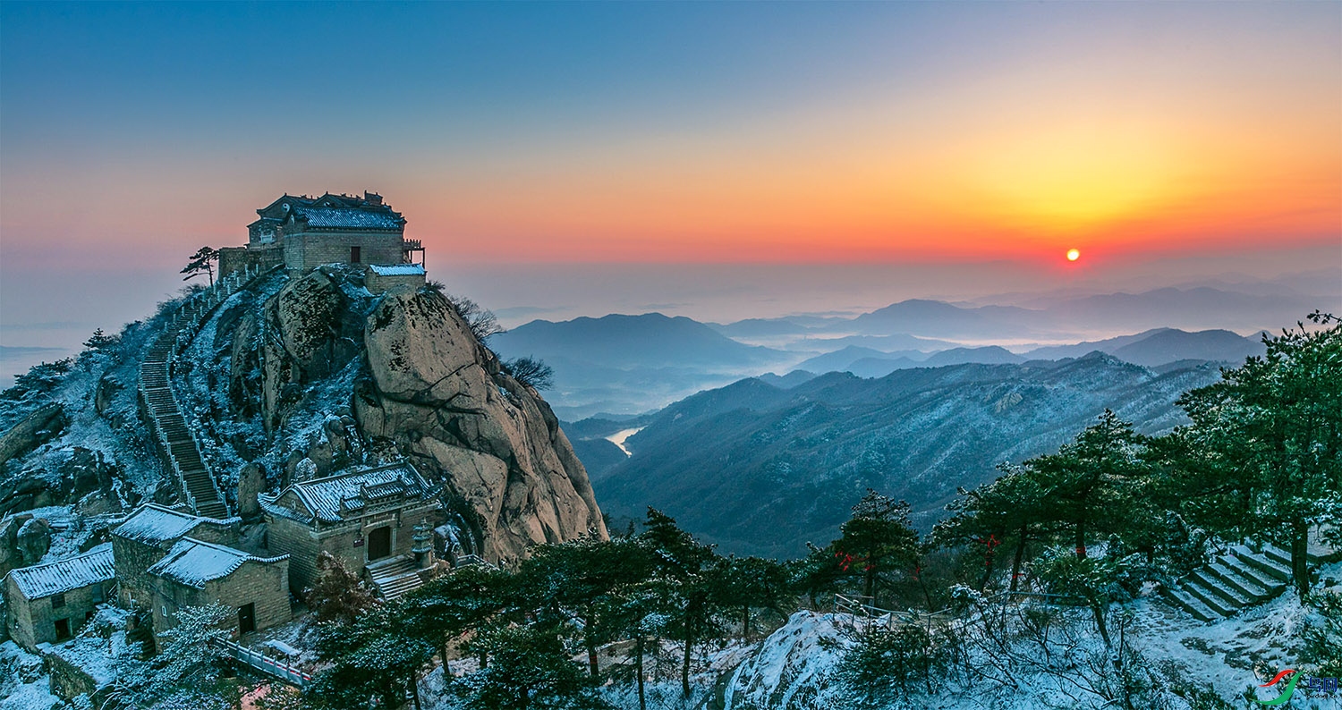 冬韵金兰山,(祝贺大别山行者老师荣获首页综合精华)