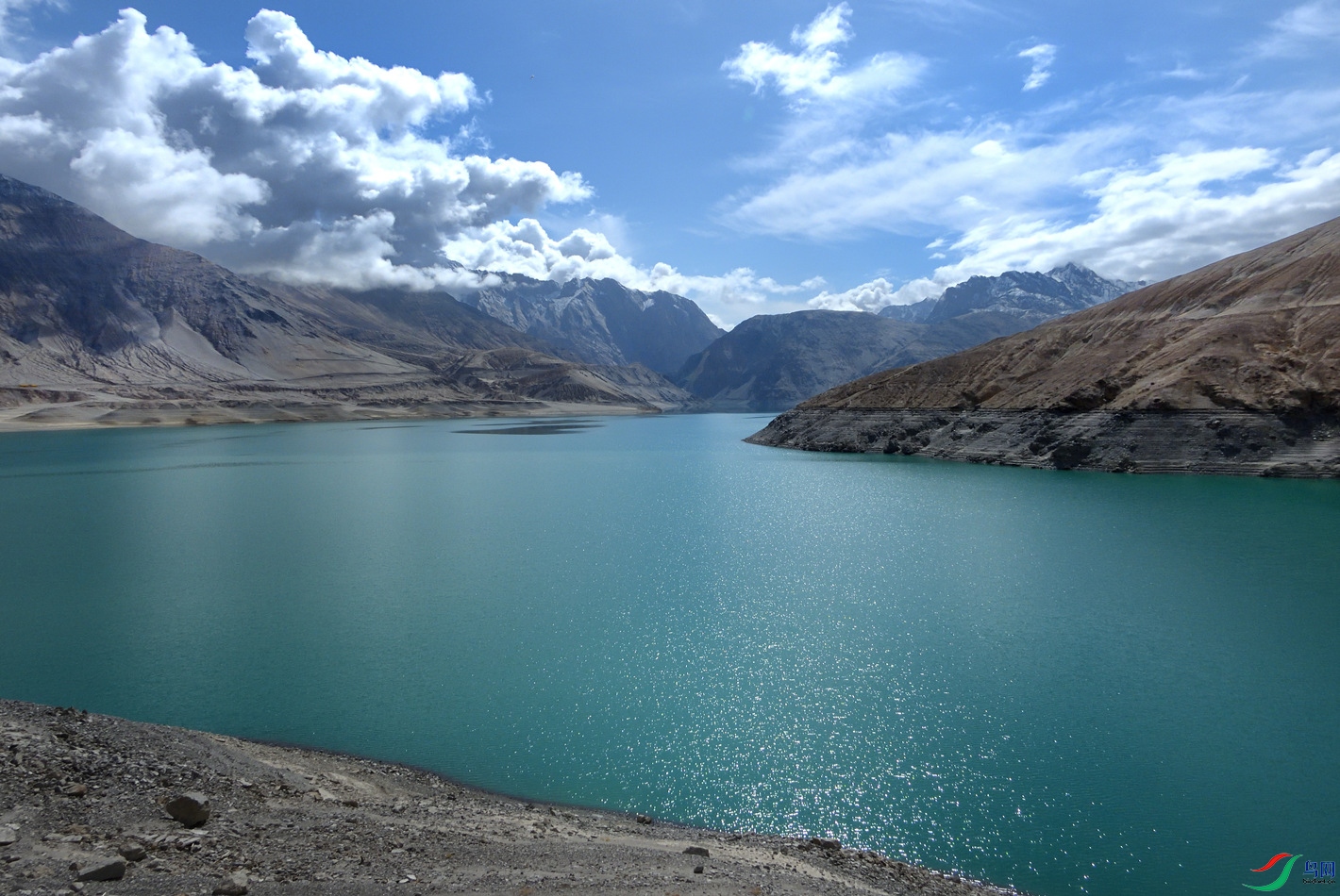 新疆塔县下坂地水库风光