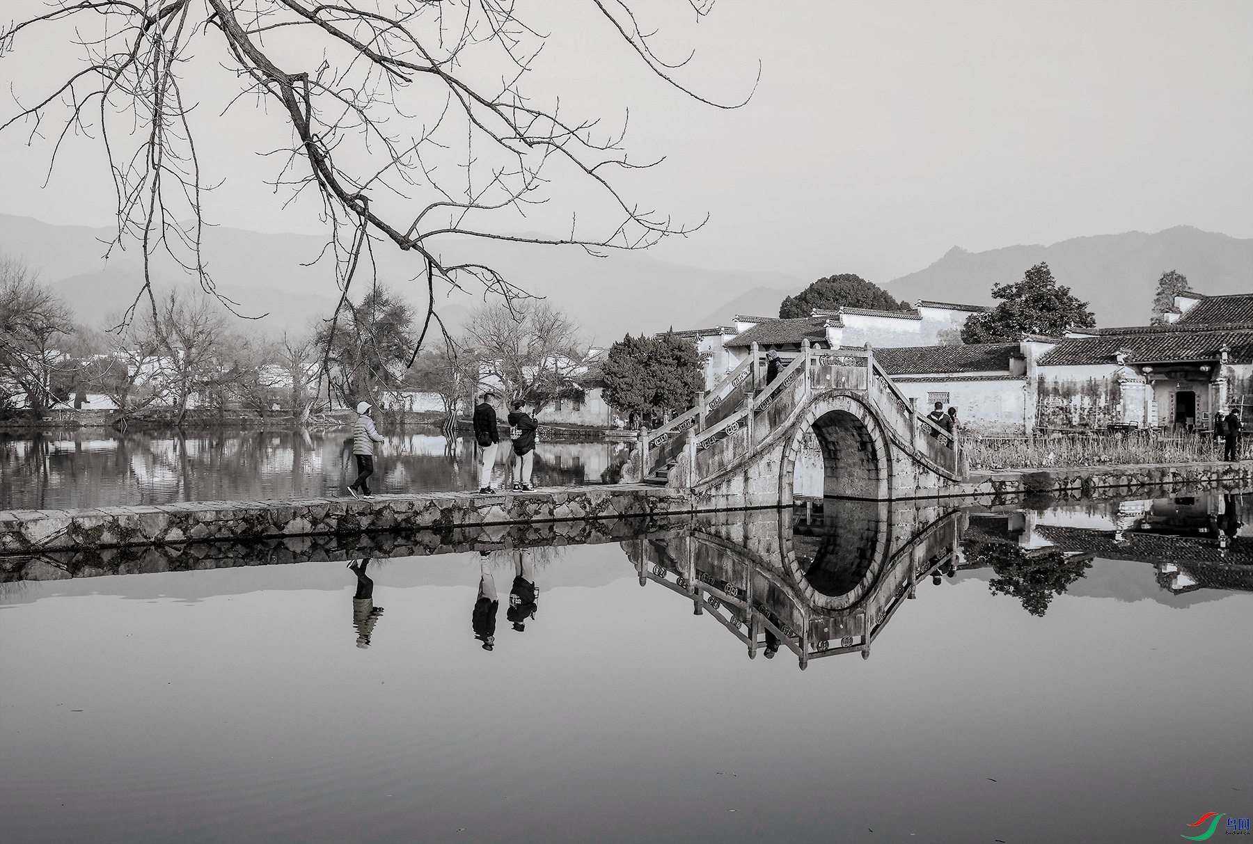 水墨宏村