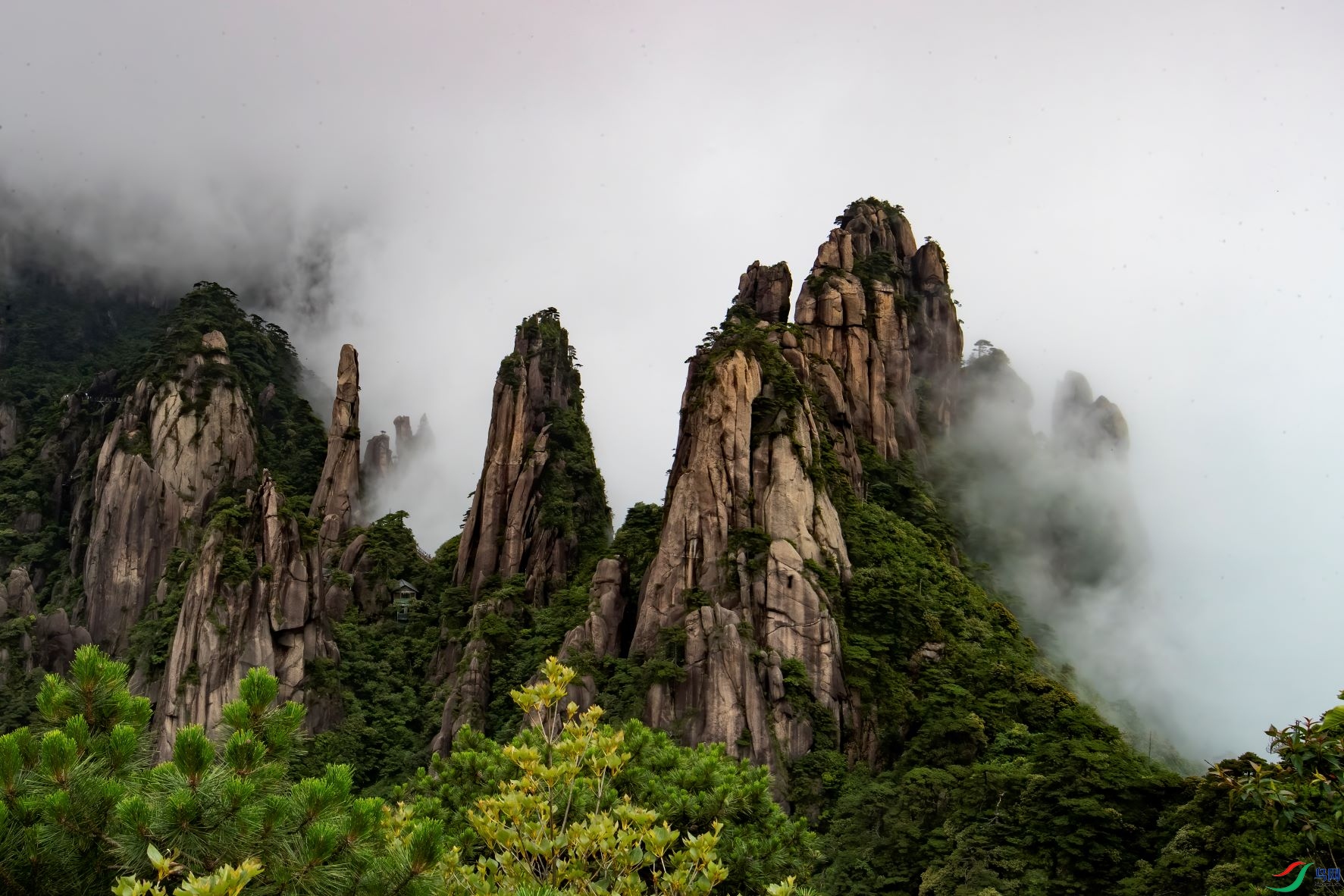 三清山三大绝景图片