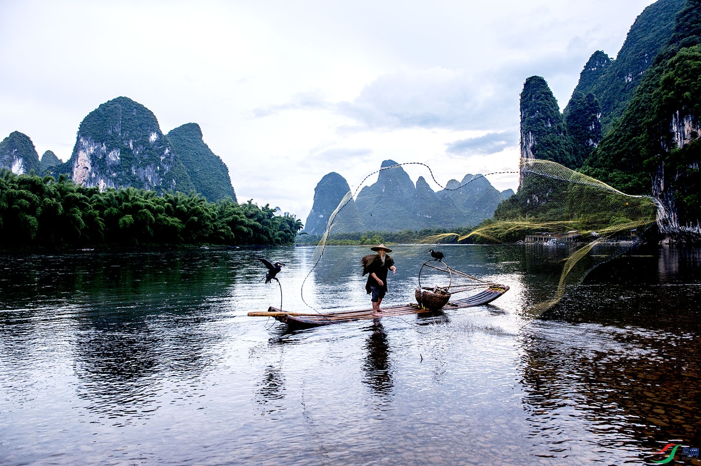漓江老渔夫