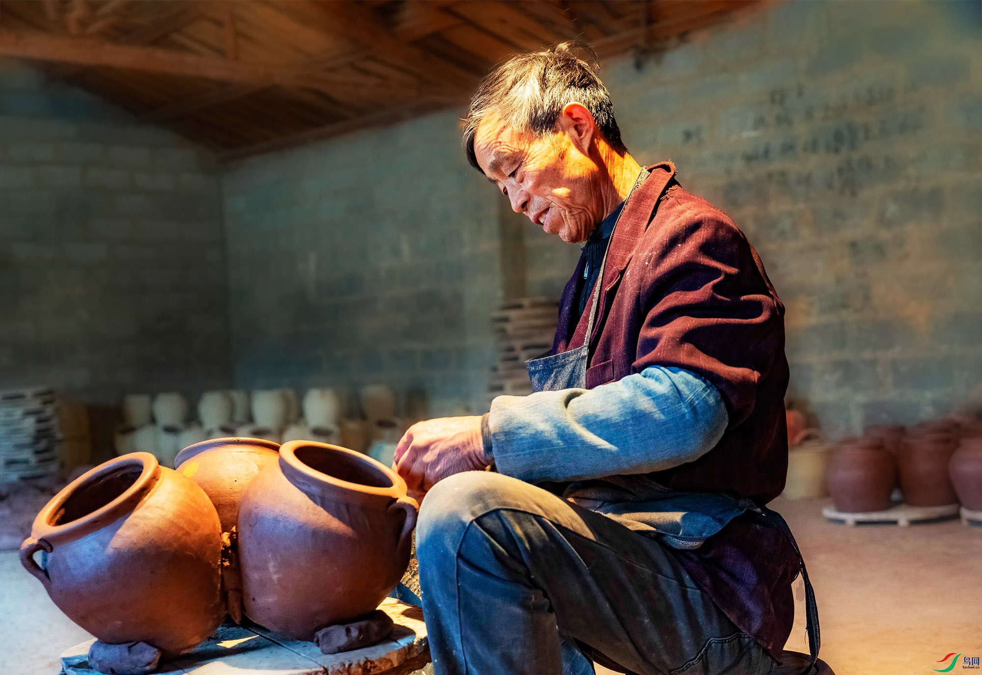 制作陶罐,(祝贺能干老师荣获首页综合精华)