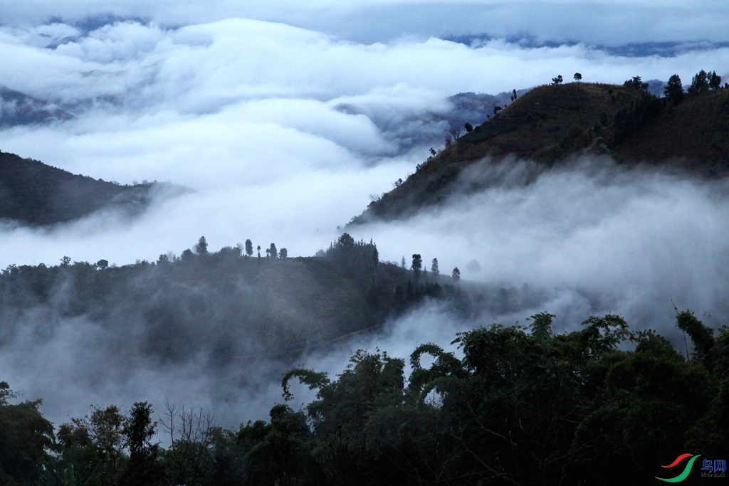 云南高黎贡山的云海