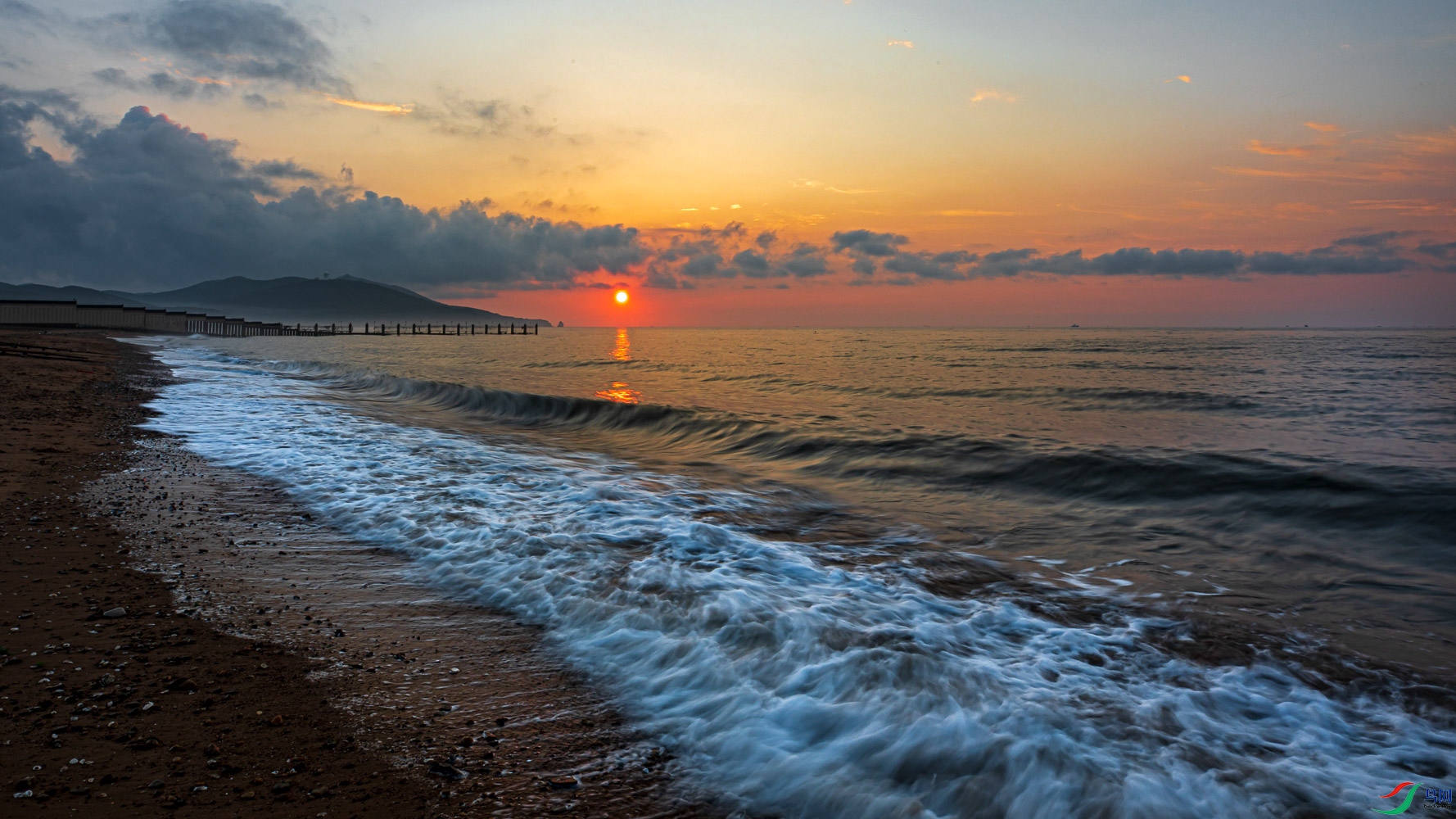 海滨晨曦!