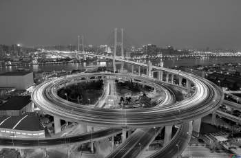 南浦大桥     --- 祝贺荣获黑白影像精华！